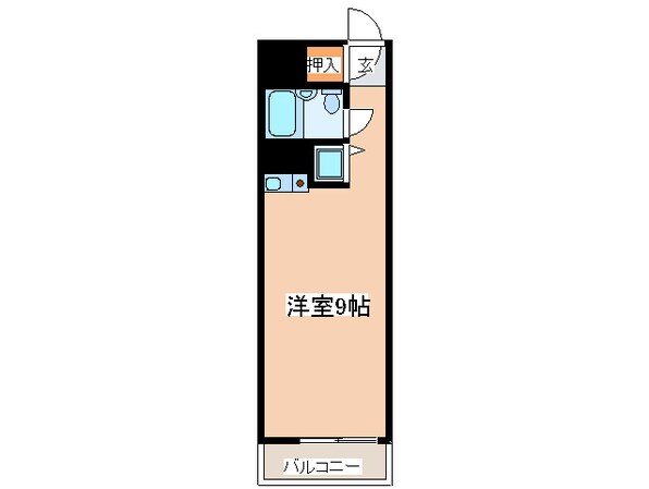 島野グリ－ンハイツの物件間取画像